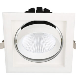 Avide LED mélysugárzó Négyzetes 1x30W IP20 2800lm 15° WW 3000K