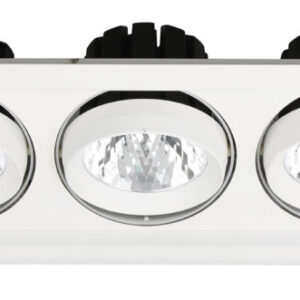 Avide LED Downlight Sein Négyzetes 3x30W IP20 8400lm 20° NW 4000K