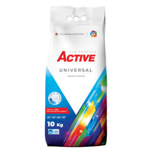 Active mosópor 10 kg Universal zsákos (130 mosás)
