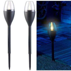 LED Szolár Napelemes Leszúrható Lámpa (43cm)
