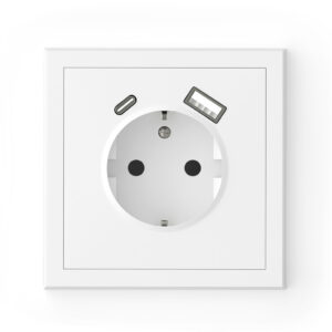 Commel Schuko csatlakozóaljzat dugalj + USB A