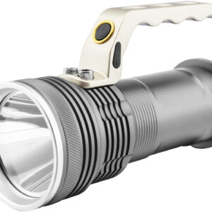 Entac Elemlámpa 5W T6 Aluminium 2x18650 és fali töltő tartozék
