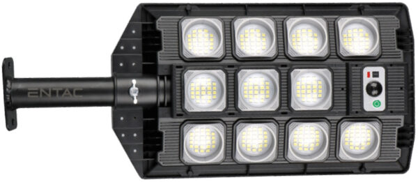Entac LED Szolár Utcai Lámpa Távirányítóval