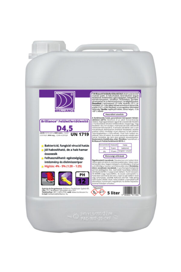 Brilliance® Felületfertőtlenítő D4