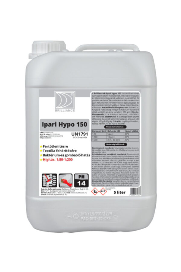 Brilliance® Ipari Hypo 5 liter