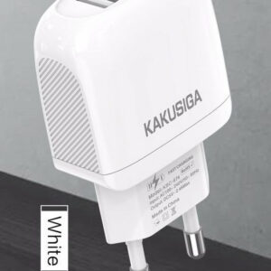 KAKU usb adapter DUAL port gyorstöltő Fehér (EU)