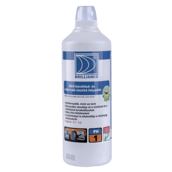 Brilliance® ÖKO Kávéfőző és Vízforraló tisztító folyadék 1 liter