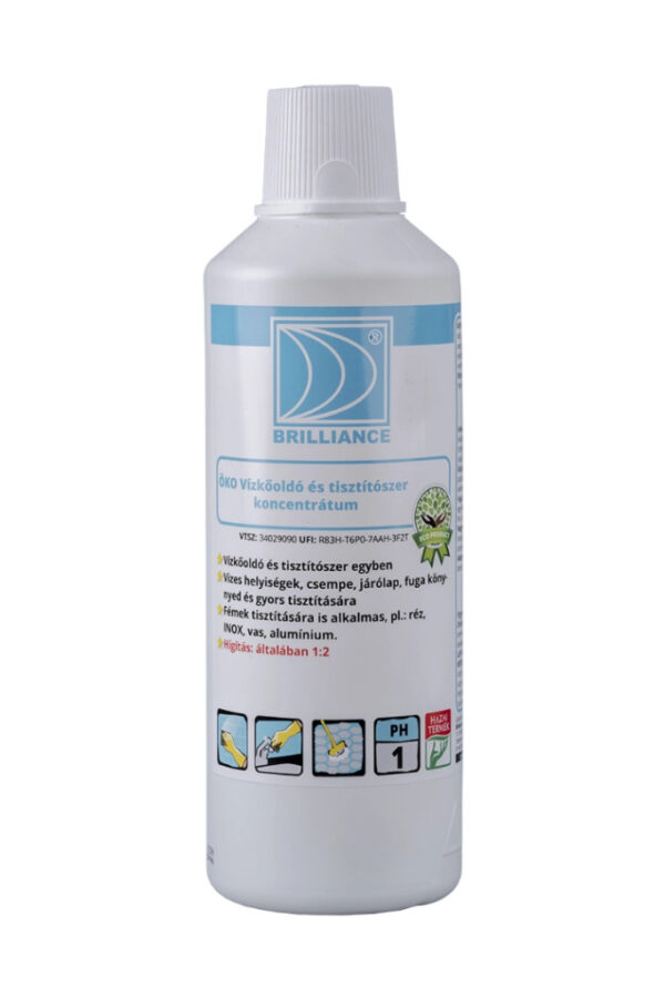 Brilliance® ÖKO Vízkőoldó és tisztítószer koncentrátum 1 liter