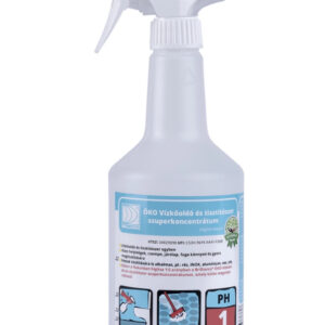 Brilliance® ÖKO Vízkőoldó és Tisztítószer szuperkoncentrátum hígító flakon szórófejjel 750 ml (üres)