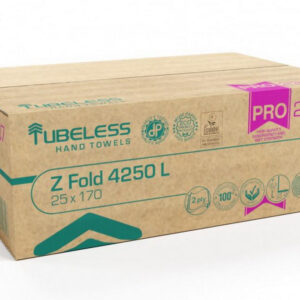 Tubeless Z Hajtogatott kéztörlő 2 rétegű