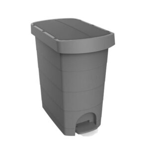 Planet Pelikán Slim pedálos szemetes eco antracit színű