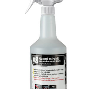Brilliance® üzemi zsíroldó szuperkoncentrátum hígító flakon szórófejjel 750 ml (üres)