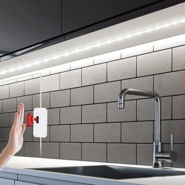 Zelux led szalag szenzorral kapcsolóval konyha pulthoz