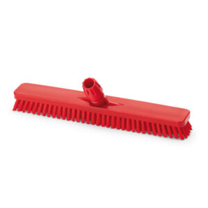 Igeax élelmiszeripari padlósúrolókefe 45cm széles piros