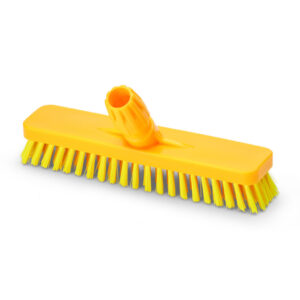 Igeax élelmiszeripari padlósúrolókefe 30cm széles sárga