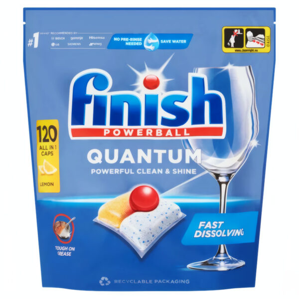 Finish Powerball Quantum All in 1 Lemon – 120 db kapszula