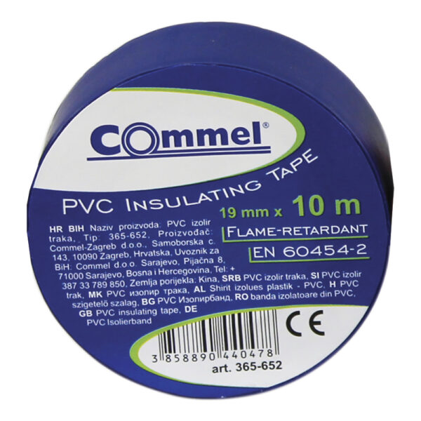 Commel szigetelőszalag 15mm x 10m kék 1 db