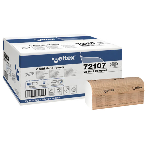 Celtex V Dart Compact hajtogatott kéztörlő cellulóz