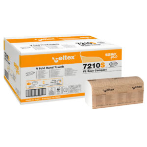 Celtex Save Plus Compact V hajtogatott kéztörlő recy