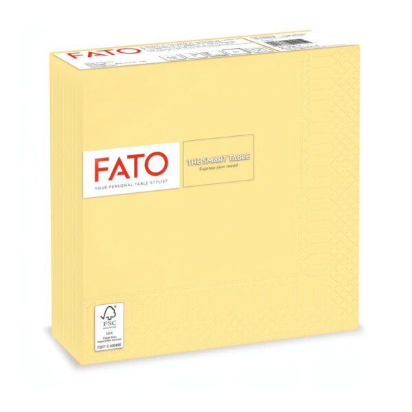 Fato Szalvéta 33x33cm pezsgő 2 rétegű 50 lap/csomag