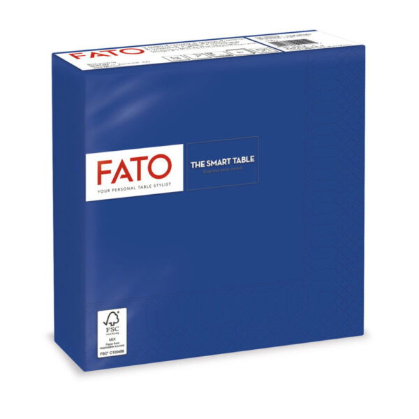 Fato Szalvéta 33x33cm sötétkék 2 rétegű 50 lap/csomag