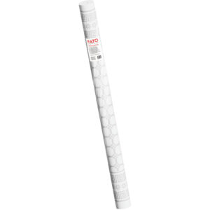 Fato Asztalterítő tekercs 12x10m fehér nyomott mintás