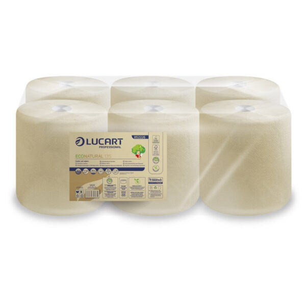 Lucart ECO Natural tekercses kéztörlő 2 rétegű