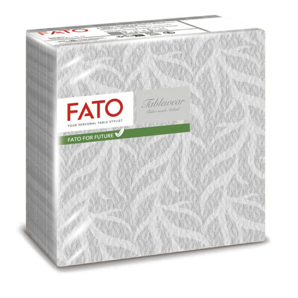 Fato Airlaid szalvéta 40x40cm Reef szürke 50 lapos