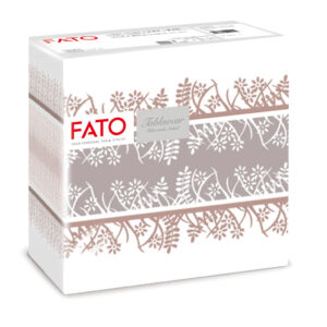 Fato Airlaid szalvéta 40x40cm Garden cappuccino 50 lapos