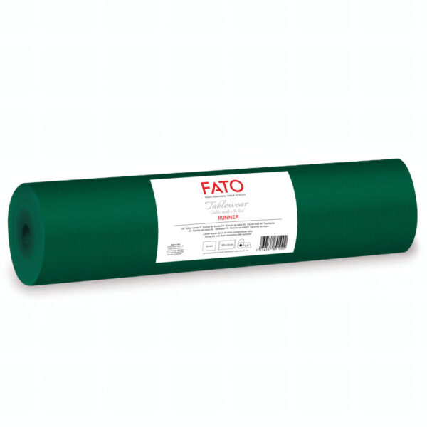 Fato Airlaid asztali futó 04x24m forest green (erdő zöld)