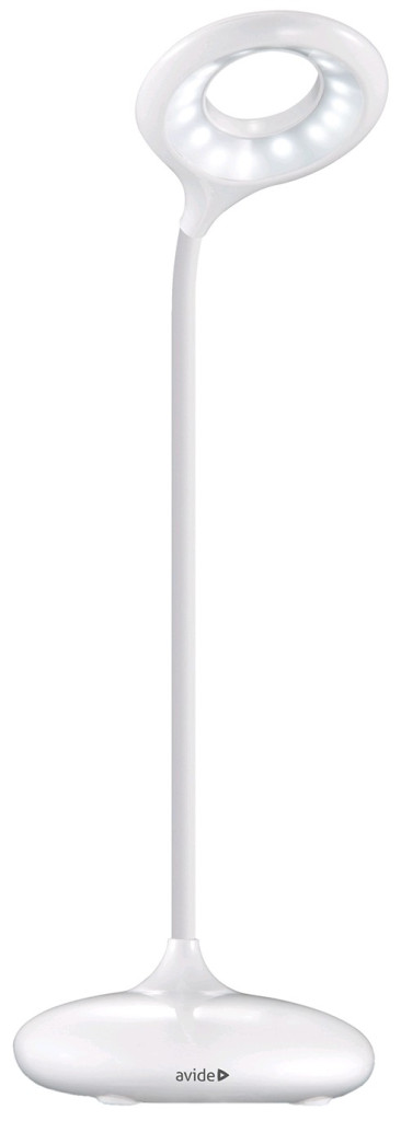 Avide LED Asztali Lámpa Minimal Fehér 4W