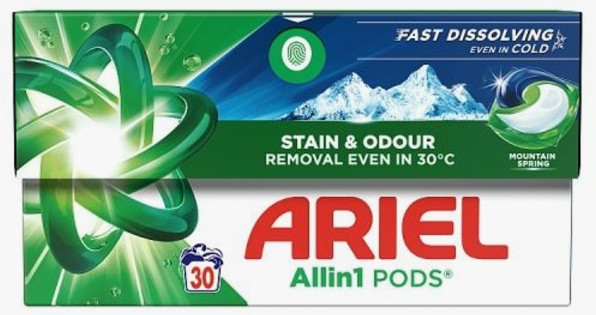Ariel All In 1 Mountain Spring mosókapszula 30db-os (30X19