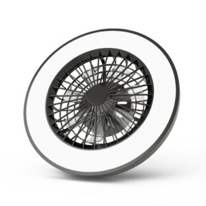 Avide Mennyezeti lámpa ventilátorral Wanda fekete