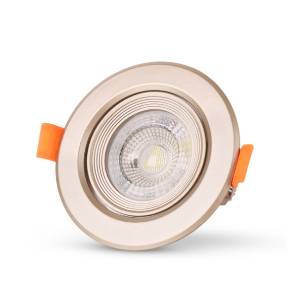 Avide LED Beépíthető Spot 38° Kerek Szatén 5W NW 4000K