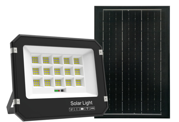 Avide LED Szolár Reflektor 100W CCT különálló napelemmel