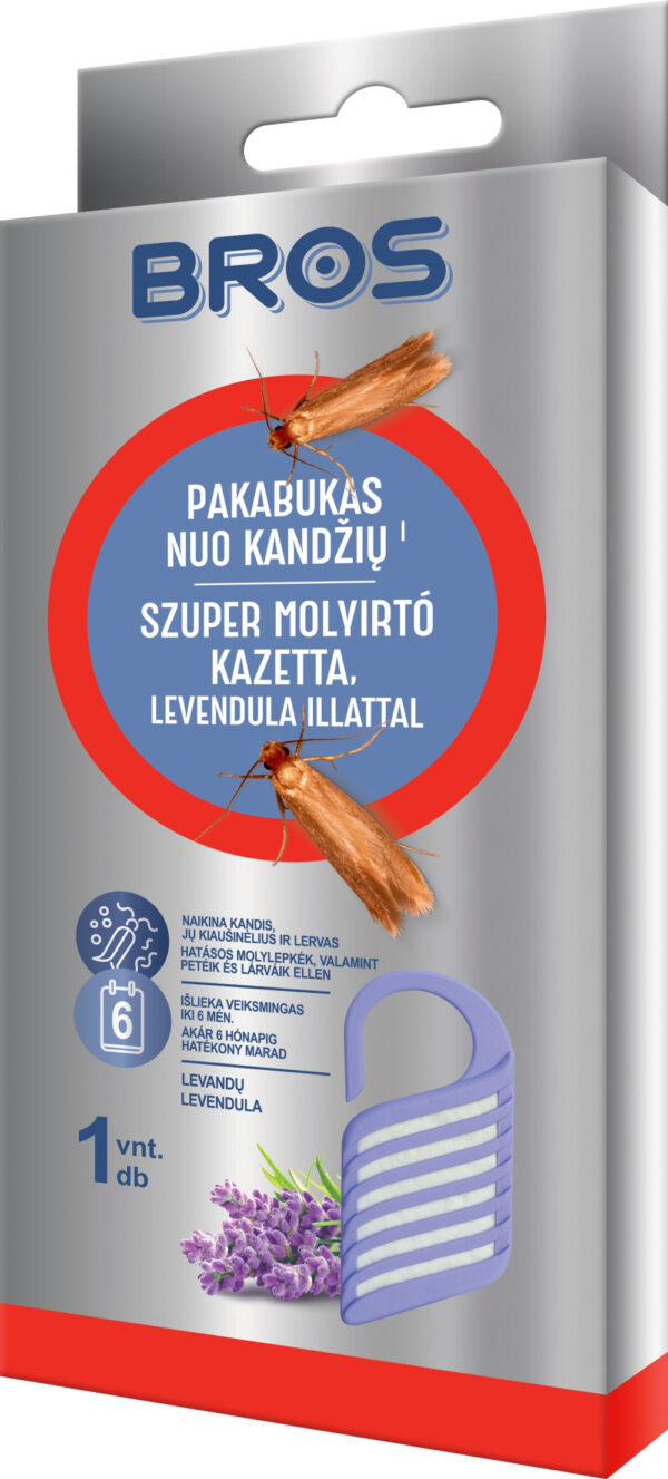 Bros Molyirtó kazetta levendula illatú