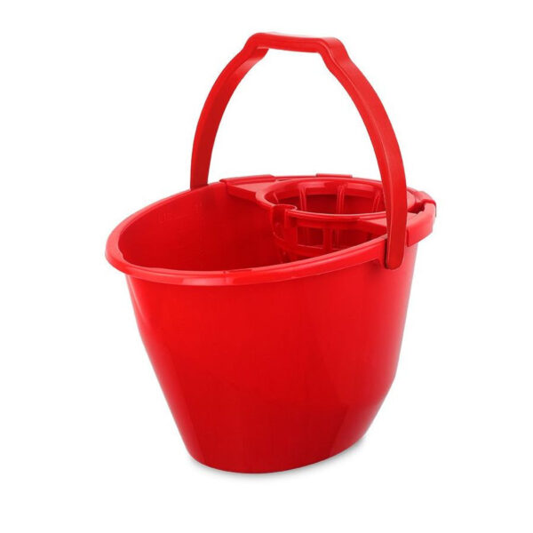 Bonus felmosó vödör facsaróval piros 11L