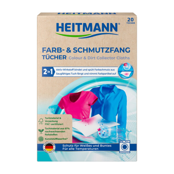 Heitmann szín- és szennyfogó kendő 20 db-os
