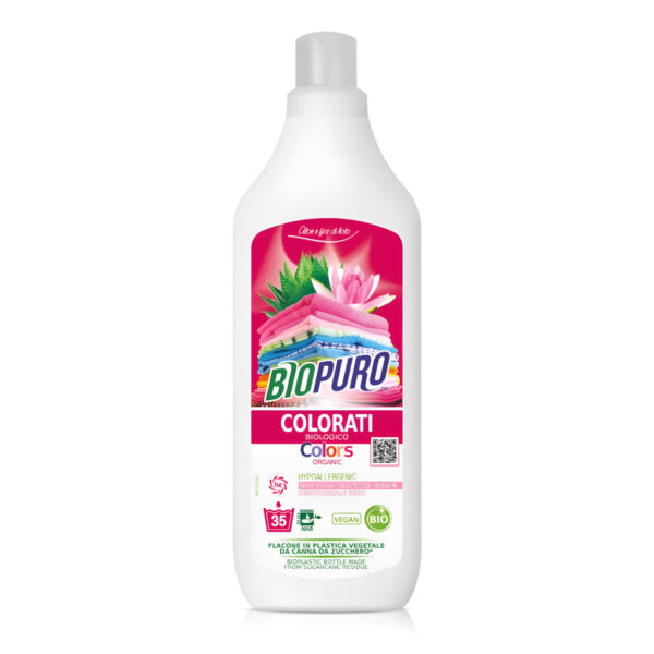 Biopuro folyékony mosószer színes ruhához 1000ml
