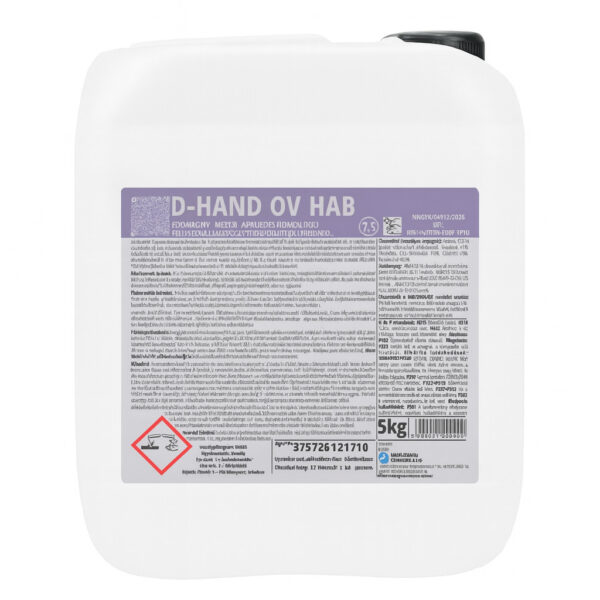 D-Hand QV HAB fertőtlenítő baktericid