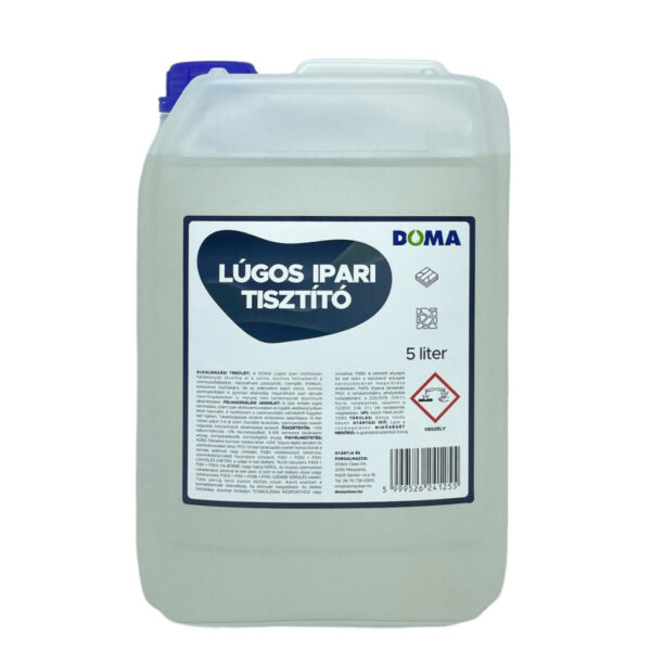 Doma lúgos ipari tisztítószer 5 Literes