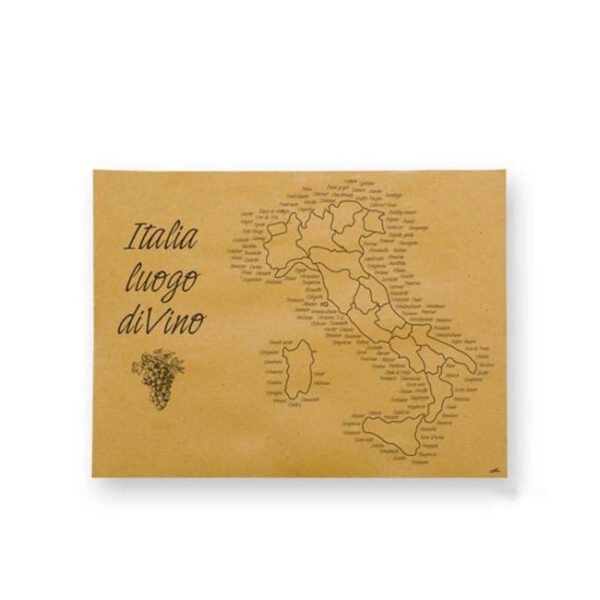 Infibra tányéralátét Italia Luogo Divino mintás 30x40 cm 500 darab/csomag