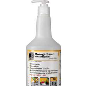 Mosogatószer koncentrátum higítós flakon pumpával 750ml (üres)