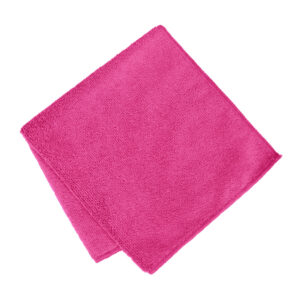 Mikroszálas törlőkendő 32x32cm 300g/m2 piros 10 db-os