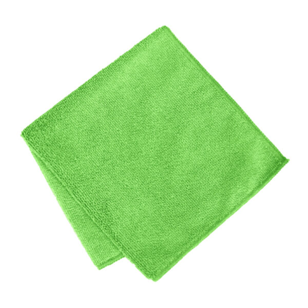 Mikroszálas törlőkendő 32x32cm 300g/m2 zöld 10 db-os