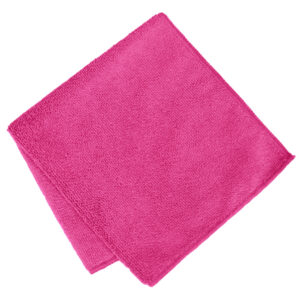 Mikroszálas törlőkendő 40x40cm 300g/m2 piros 10 db-os