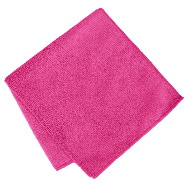 Mikroszálas törlőkendő 40x40cm 300g/m2 piros 10 db-os