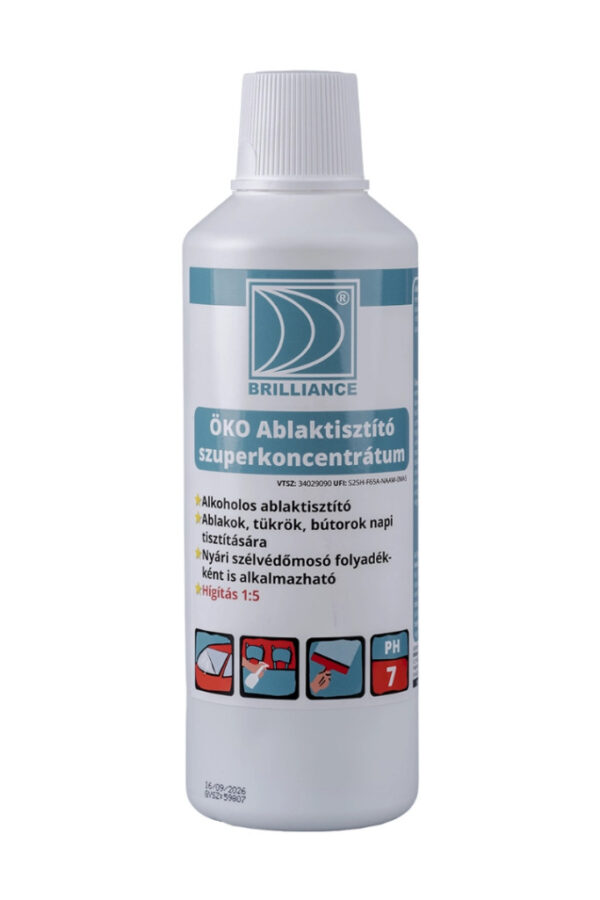 Brilliance® ÖKO Ablaktisztító szuperkoncentrátum 1 liter