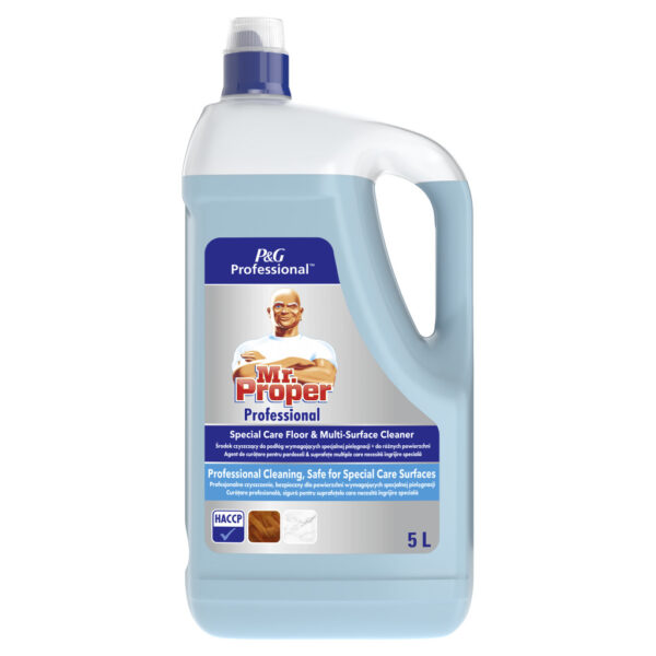 Mr. Proper Professional tisztítószer érzékeny felületekre 5L