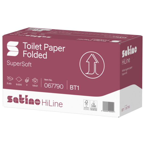 Satino Wepa Prestige hajtogatott toalettpapír cellulóz 2 réteg